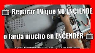  Solución al problema de la TV que no enciende o tarda mucho en encender 