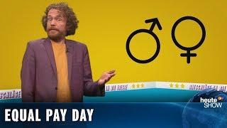 Equal Pay Day: Gleiche Arbeit, ungleicher Lohn | heute-show vom 15.03.2019