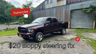 Ram 2500 sloppy steering fix for $20. CJC off-road intermediate shaft bushings. #3gg #3rdgencummins