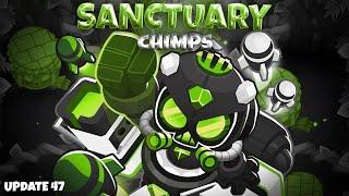 Sanctuary CHIMPS Black Border Guide: When You're the Only One Who Got Nerfed... (BTD6)