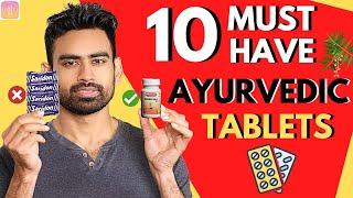 10 Safe & Useful Ayurvedic Tablets to Replace Allopathic Pills (Instant Relief)