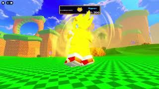 Sonic Showdown Super Sonic 4th ultimate move