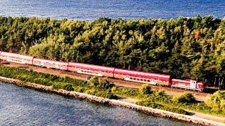 Trains on the Most Beautiful Railway Line!