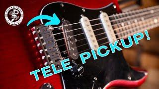 Tele pickup in a stratocaster