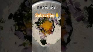 Winter special palak ka paratha #shorts #viralvideo #trending Subscribe may channel 