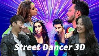 Koreans watch "Nachi Nachi" Street Dancer 3D! Reaction Video | Varun D,Shraddha K,Nora F