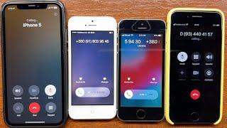 iPhone 5 iOS 8.1.3 vs iPhone 5s iOS 12.5.7 Incoming Call & Outgoing Calls to iPhone 11 & iPhone 7