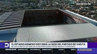 El Estadio Nemesio Díez será sede del duelo de vuelta México vs Honduras por la Liga de Naciones