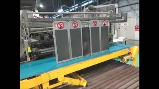 Isowa 3 color flexo die cutter in 1999