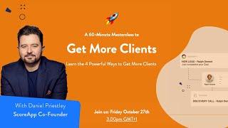 Get More Clients, lead generation webinar with Daniel Priestley