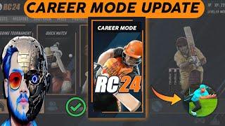 Rc24 Career mode Update | Real cricket 24 New update | Sonu28 gaming