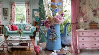 SOFT PASTELS & SHABBY CHIC DECOR: How to Achieve an Elegant Vintage Look in Your Country Cottage