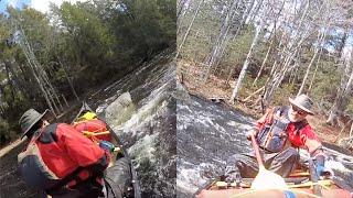 Precarious situation on the St  George River - BLOOPER!