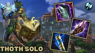 ITS JUST ME AGAINST THE WORLD!!! - THOTH SOLO TROLL TUESDAYS GRANDMASTERS SMITE SOLO