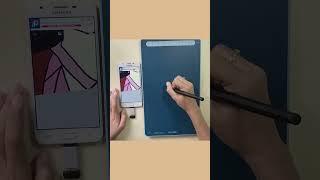 drawing on BisPaintX with pen tablet ft. Xppen Deco LW bluetooth