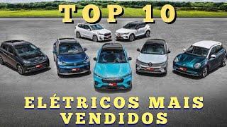 10 CARROS ELÉTRICOS MAIS VENDIDOS NO BRASIL