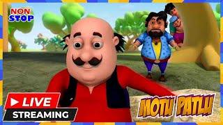 LIVE - Non Stop Motu Patlu | #motupatlu #motupatlukijodi #cartoon