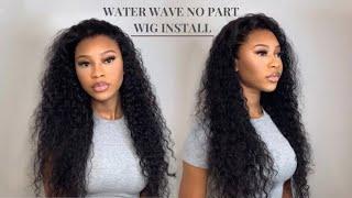 HOW TO: No Part Water Wave Wig Install ft. Premium Lace Wig