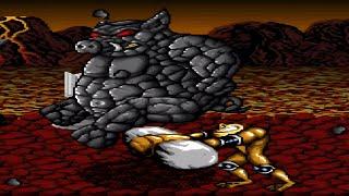 Battletoads in Battlemaniacs All Bosses (No Damage With Ending) SNES