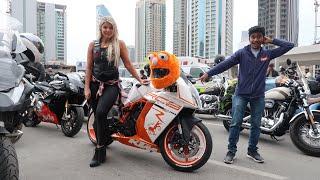 SUPERBIKE OWNERS OF DUBAI (SHE BOUGHT A SUPERBIKE IN DUBAI)