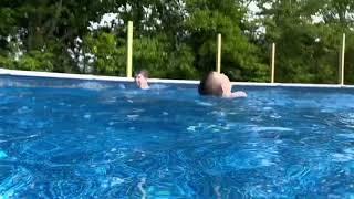 Pool jumping