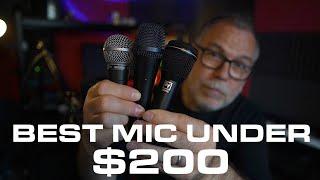 Best Mic Under $200 Part Two - e945 vs SM58 vs EV ND96 vs sE V7