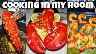 30 minutes of Cooking in my Room | Lazy Pot Noodle