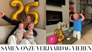 MIJN 25E VERJAARDAG & LEVV 3 JAAR | Weekvlog