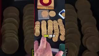 Israeli Friend Shows Me His MASSIVE Gold Coin Collection