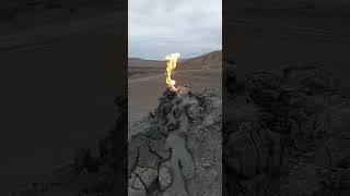 #gobustan and mud volcanoes. #Azerbaijan  #mudvolcanoes #volcanes