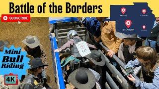 Top Mini & Novice Bull Riders || Battle of the Borders || Carthage Missouri