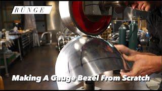 RUNGE :: Making A Gauge Bezel From Aluminum