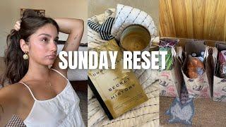 CLEAN WITH ME: house deep clean, week’s meal menu & slow Sunday morning!