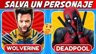 SALVA A UN PERSONAJE DE "MARVEL" | ¿Qué prefieres? | Reto/Quiz