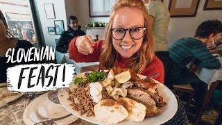 Trying a SLOVENIAN FEAST, Apartment Tour, & Final Day in LJUBLJANA!