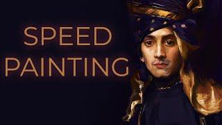 Speed painting master study Philip de Laszlo "Indian Prince"