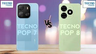 Tecno Pop 7 Vs Tecno Pop 8