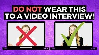 What to Wear for a Video Interview | TOP RATED Attire According to Interviewers