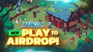 New Play to earn game FREE: The beacon gameplay! How to earn!?