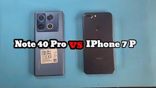 infinix hot 40 pro vs iphone 7 plus speed test