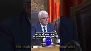 Mandić - Odblokiran rad Skupštine Crne Gore, nemamo više vremena za čekanje!