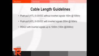 Encoder Cable 101