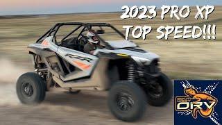 2023 RZR Pro XP - Top Speed Run!!!