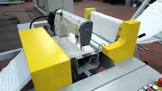 M-4400 MATTRESS BORDER MACHINE - M-4400 YATAK YAN BORDÜR MAKİNASI