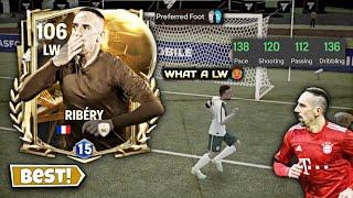 TOO GOOD! THIS 106 RATED BALLON D'OR ICON RIBERY IS A TOP NOTCH LW! FC MOBILE