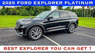 2025 Ford Explorer Platinum 3.0L RWD - POV Review & Test Drive - Best Trim/Interior for 2025 ?