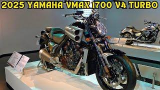 2025 Yamaha VMAX 1700 V4 Turbo Engine The Giant of the Street is Resurrected