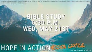 Hope in Action: Mission Critical Soul Winning: Fishers of Men