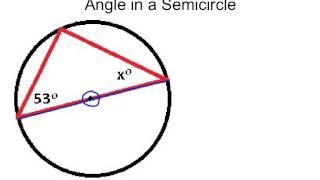 Angle in a Semicircle