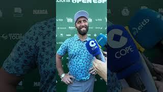 Declaraciones de Jon Rahm tras la tercera ronda del ACCIONA Open de España